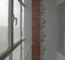 Косметичний ремонт балкона 3,75 м²