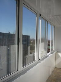 Остекление балкона - раздвижная система