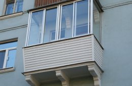 Остекление Балкона с Выносом